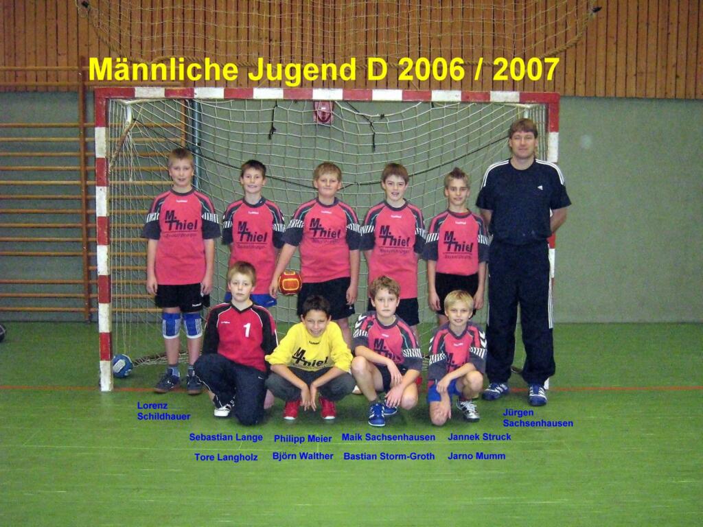 männliche Jugend D